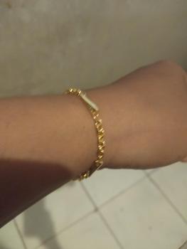 Product Review of gelang padi rantai awet pakai harian Kuning Perhiasan from h**a 0