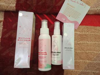 Product Review of ESASKIN (Paket) Peeling Spray dan Body Serum - Spesial Kulit Belang Mencerahkan Tubuh Serum Badan Kaki tangan from ** 2