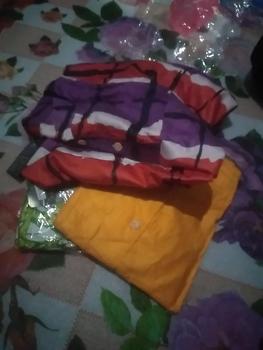 Product Review of Paket Usaha  Daster  Payung Jumbo 4 PCS Busui Kancing Motif Rayon Bumil Kancing Busui Hamil Ibu from M**a A**🥰 0