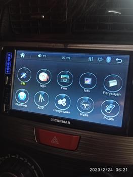 Product Review of Carman Head Unit Double Din TV Mobil Universal 7 Inch from L**m 1