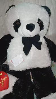 Product Review of 059 Boneka Panda Lucu Murah | Boneka Panda Gemoy | Panda Semeter Murah from i**i 3