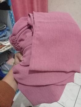 Product Review of Reva One Set Stelan Wanita Crinkle Airflow Muslim Celana Setelan Baju Atasan Kancing baju  Panjang from k**a 0