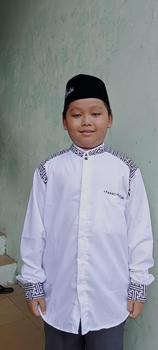 Product Review of Baju Koko El Rumi Araseo Lengan Panjang Kombinasi Batik Putih Kain Katun - Pria, Muslim from F**a N** ** 1