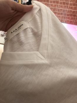 Product Review of Áo thun cổ tim, áo cổ V nữ trơn chất xược cotton nữ cổ tim , thun giấy cổ tim nữ cổ V Top Sơ Mi Cổ Tròn from M**u 0