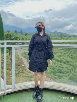 Product Review of WEARLOOCA - Luna Shirt Dress | Dress Wanita | Slim Fit Dress from a**️ 2