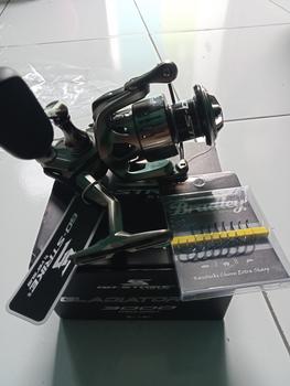 Product Review of Reel Versus Gladiator New 1000,2000,3000,4000,6000 Power handle Pancing from H**2 0