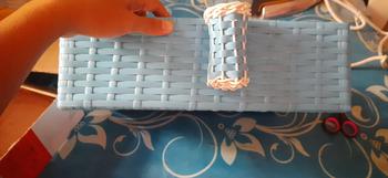 Product Review of Tempat Aqua Gelas Rotan Sintetis Isi 12 dengan Handle dan Tempat Sedotan from o**e 3