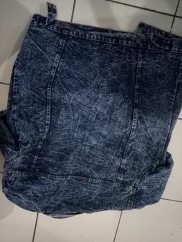 Product Review of Jaket Jeans Pria Denim Jacket Distro Full Printing Motif Polos from r**e 0