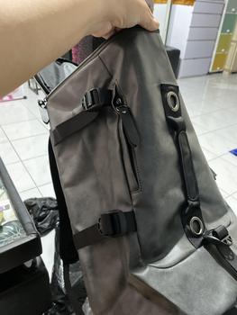 Product Review of Leather Concept HIKEABU Tas Ransel Kulit Pria Backpack Pria Waterproof HIKE ABU travel from d**🦋 0