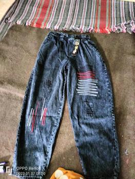 Product Review of SELLA GARIS BLACK CELANA BAGGY JEANS Bordir Kantong Karet Samping from A**e B**U p**n 0
