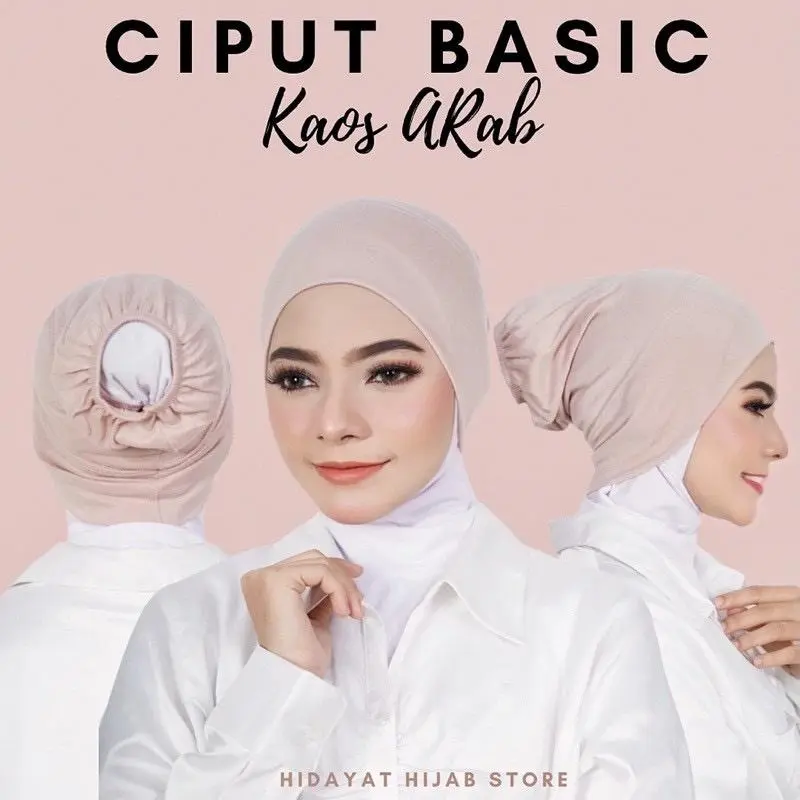 Ciput basic kaos arab PE /InnervJilbab Kerudung