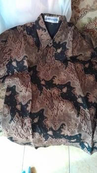 Product Review of Mega Mendung Milo Baju batik pria Tangan panjang katun solo lapis furing by arfabatik67 from d**🌸 0