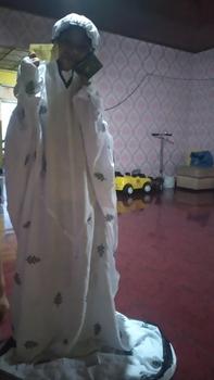 Product Review of NAFHA - Mukena Terusan Dewasa Nafha Bordir Daily Tropical Katun Mukenah Rayon Wanita Muslim Putih Traveling Panjang from a**a 0