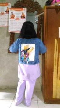 Product Review of 3D JAKET JEANS VIRAL SNOW PITA ANAK PEREMPUAN UMUR 1-10 TAHUN bunda #Katun #Santai from v**w 2