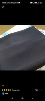 Product Review of Rok Kantor Model A Murah Office Skrit Rok Kerja Karet Hitam Panjang Jumbo M L Xl XXL L3 L4 L5 L6 L7 L8 from V**h 1