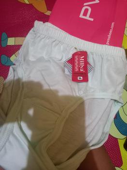 Product Review of GROSIR 12 PCS ( 1 LUSIN ) CELANA DALAM WANITA JUMBO WARNA SOFT / KATUN MUDA from d**e 0