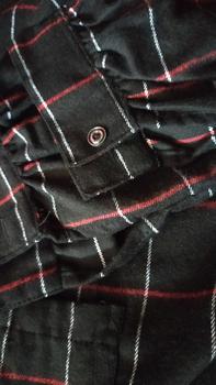 Product Review of Outer Balon Flanel Outer Ballon Grid Oversize Cardigan from f**a 0