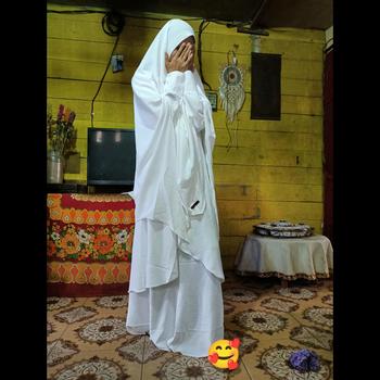 Product Review of gamis syari set YUMNA byresvy_collection mewah elegant simple from A**k T**n 1