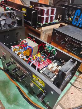 Product Review of power ampli 5 amper mono dan stereo from e**7 1