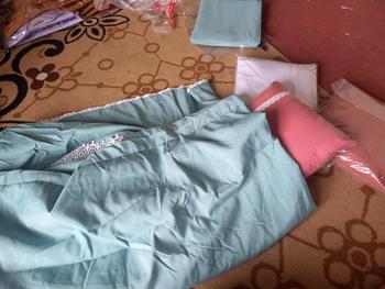 Product Review of Mukena Terusan Lajuran Dewasa Katun Renda Muslim from m**h 0