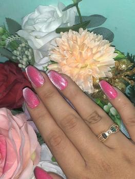 Product Review of Kuku Palsu Cat Eye | Press On Nails | Custom Fake Nails | Hand Made | Nail Art Murah from J** 1
