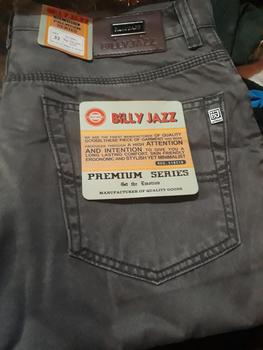 Product Review of BJ CELANA PANJANG KANVAS  PRIA KREN CELANA PRIA KANVAS Kain Kantong Lembut Tebal Distro Katun Hitam from i** 0