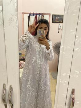 Product Review of Gamis Gina Dress Outer Lepas Pasang Free Hijab - Gamis Pesta from ** ** ** ** ** 0