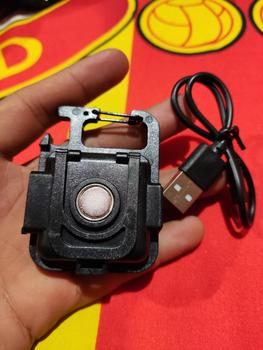 Product Review of Mini COB keychain light rechargeable lampu LED cas mini lampu led gantungan kunci lampu camping emergency from A**B 1