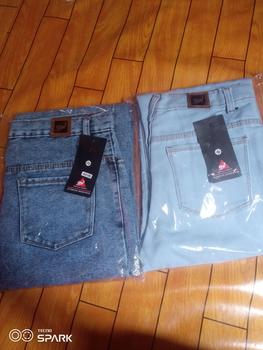 Product Review of HTM - Hight waist Loose Jeans Hangover Celana Panjang Jeans Wanita Jumbo Bawahan from D**a 0