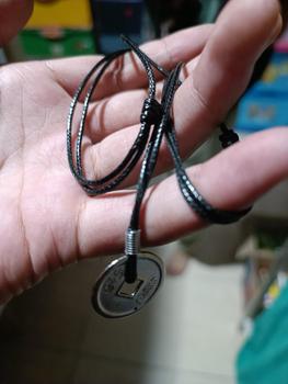 Product Review of Kalung Tali Pria Wanita Liontin Koin China Besi Anti Karat from G**n 0