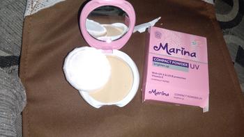 Product Review of Marina Compact Powder UV Protection 12gr / Bedak Padat by cosme murah from v**? 0