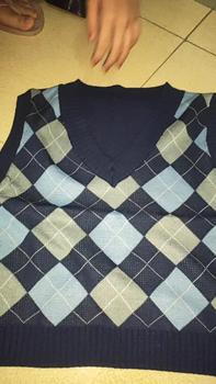 Product Review of Vest ROSE -  Rompi Rajut Pori Wajik  Atasan Wanita Crop Motif Panjang Top Outer Hitam from c**o 0