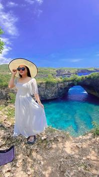 Product Review of KC - Malika Midi Dress - 2 Size - Square Neck Chiffon ada furing from N**a 0