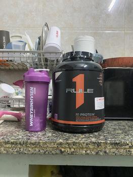 Product Review of (71 - 76 lần dùng ) Thực Phẩm Bổ Sung Thể hình  Whey Rule 1 R1 Protein 2.3kg  chính hãng tại Whey Sinh Viên from L** M**h Đ** 0