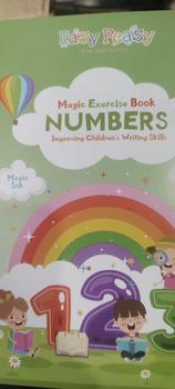Product Review of Easy Peasy - Magic Exercise Coloring Book - Buku Pintar Belajar Menulis Huruf Angka Menggambar Menghitung Versi Bahasa Inggris edukasi pulpen Stationery Tinta from N**r 0