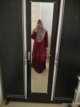 Product Review of QANITA CERUTY DRESS M-L-XL-XXL BY AISHWA.CLO from a**g 0