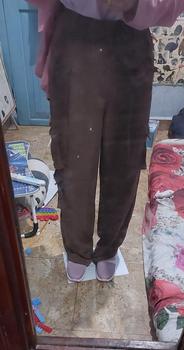 Product Review of SIVALI Bonnie Cargo Pants - Highwaist Loose Cargo - Celana Kargo Wanita - Baggy Pants Panjang Polyester Kulot Casual Hitam Kantor Kantor Formal Kerja Kerja Kerja Basic Karet from S**D 0