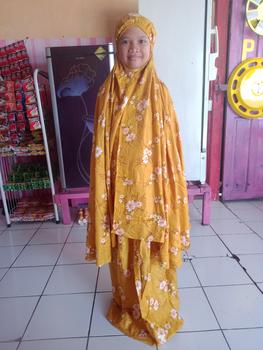Product Review of Mukena Bali Dewasa Rayon Premium ANAMI all over atasan bawahan from ♌**o 0