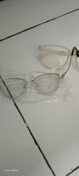 Product Review of (BELI1 GR4T1S 1)FRAME KACAMATA BESI CAT EYE QINAN SERIES Bluecromic Frame Perempuan Antiradiasi Blueray Cewek Lensa Photocromic Glasses Eyewear from m**i 0
