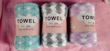 Product Review of COD Paket Handuk Dewasa 3 pcs Handuk Microfiber uk 70 x 140 cm Hadiah Kado from i**a 0