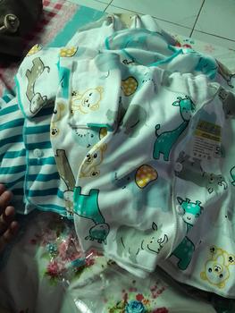 Product Review of 3PCS Baju Bayi Lengan kutung + Celana Pop Bayi Baru Lahir Baju Stelan Warna Gift Bayi Parsel from F**a 0
