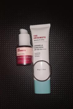 Product Review of THE ORIGINOTE CERAMELLA SUNSCREEN SPF50PA++++ 50GR from 𝖛**𝖆 0