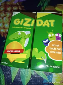 Product Review of Madu Multivitamin Anak Gizidat - Paket 3 Botol 130ml BPOM & HALAL from Z**a 0