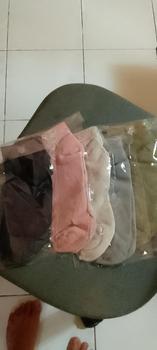 Product Review of LUSINAN Kaus kaki dewasa pendek Matakaki Panda kaos kaki ankle cute wanita remaja dewasa Katun Putih dan banyak warna Nyaman Hitam Coklat dan banyak warna from B**a Y**i 1