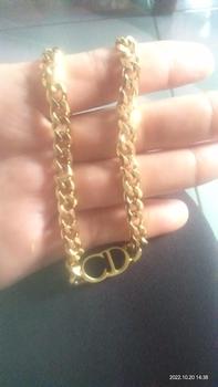 Product Review of Kalung Rantai Titan Model CD Tersedia Warna Rose Gold, Gold dan Silver Anti karat Aksesoris Elegan Titanium Asesoris Wanita from D**e B**u ☘** 1