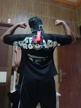 Product Review of Kaos Oversize SUPER DXPRO APPAREL 16S DISTRO TEBAL kain from D**A B**I 0