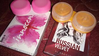 Product Review of X2 RUSSIAN VELVET NORMAL & MINUS (-0.50 s/d -6.00) / softlen/ softlense / emoticon Lensa Kontak / BS SOFTLEN Eye Softlens from T**o A**r 0