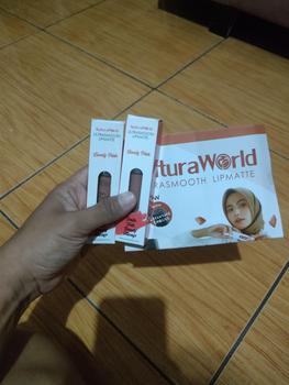 Product Review of Natura Lipmatte Ultra Smooth Kemasan Baru | Lipmatte Tahan Lama | Lipmatte Anti air  Lipstik Creamy Bibir Kering Lasting from ᥫ** 0