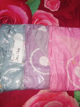 Product Review of Paket 3pcs Daster Kimono Long Busui Motif Belah Samping Panjang Bumil Katun Rayon from d**😍 0