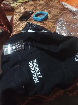 Product Review of Jaket Jeanss Denim New Fashion,Jaket Zoman Sablon Black. from S**a M**o 0